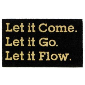 Nikki Chu Let It Flow Coir Door Mat