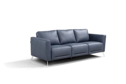 Astonic Sofa ; Blue Leather LV00212