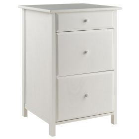 Delta File Cabinet White