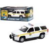 2012 Chevrolet Tahoe White with Yellow Stripes "U.S. Fish & Wildlife Service Law Enforcement" 1/43 Diecast Model Car by Greenlight