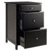 Delta File Cabinet Black