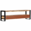 vidaXL TV Cabinet 59.1"x11.8"x17.7" Solid Mango Wood