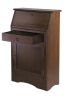 Regalia Secretary Desk Walnut Finish