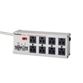 Tripp Lite Isobar Surge Protector Metal 8 Outlet 12' Cord 3840 Joules