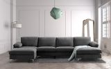 RELAX LOUNGE Convertible Sectional Sofa  Fabric