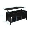 Modern furniture hidden compartment and lift tablet table