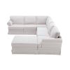 Fabric Upholstered Modular Sofa Collection; Modular Customizable ; Sectional Couch with removable Ottoman for Living Room