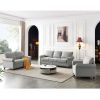 Linen Fabric Upholstery with Storage Sofa 1+2+3 Sectional