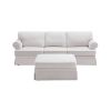 Fabric Upholstered Modular Sofa Collection; Modular Customizable ; Sectional Couch with removable Ottoman for Living Room